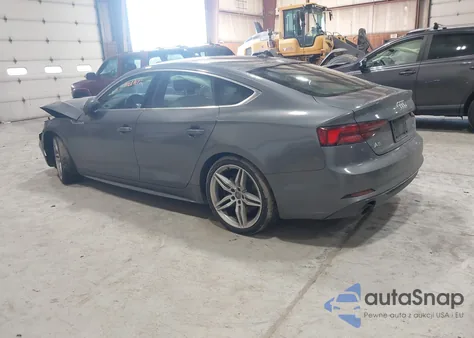 2018 Audi A5 2.0T Premium из США, поврежденный, VIN WAUENCF53JA134313